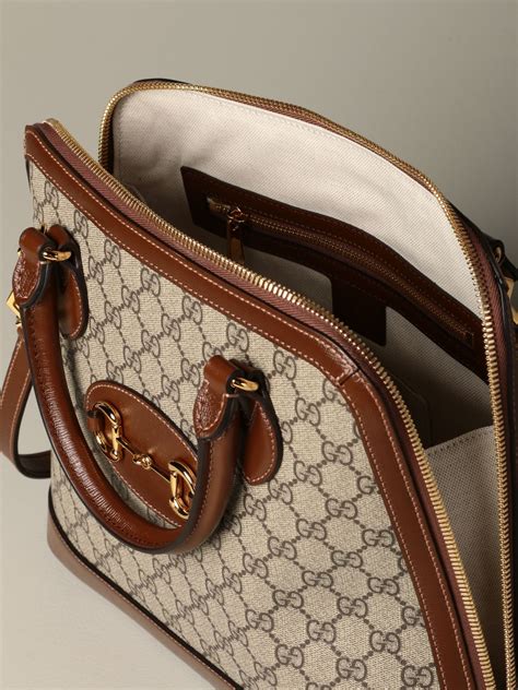 borsa gucci grande marrone|Gucci borse a mano.